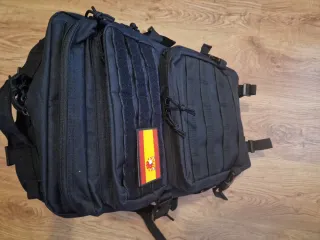 Mochila Táctica Negra 45L