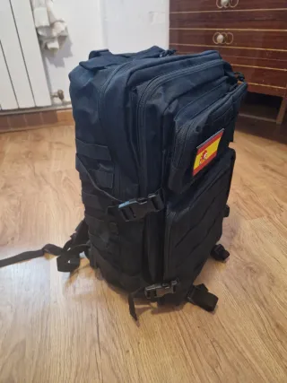 Mochila Táctica Negra 45L