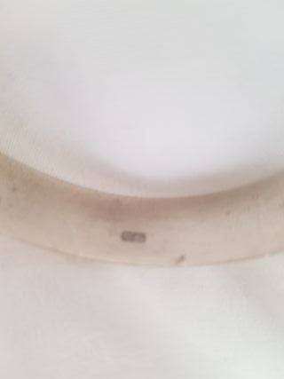 Pulsera de plata grabada