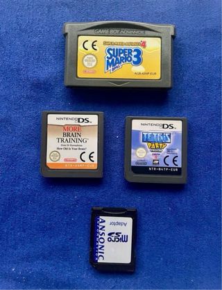 Nintendo DS Lite Blanca + 35 Juegos