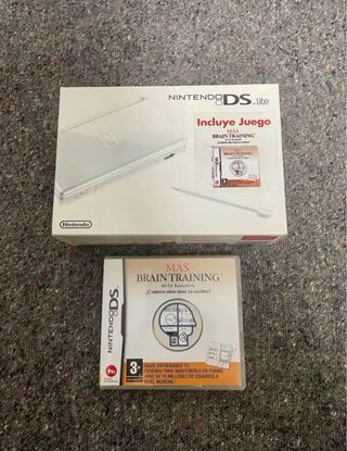 Nintendo DS Lite Blanca + 35 Juegos