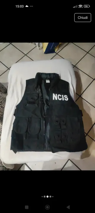 Gilet Cosplay NCIS