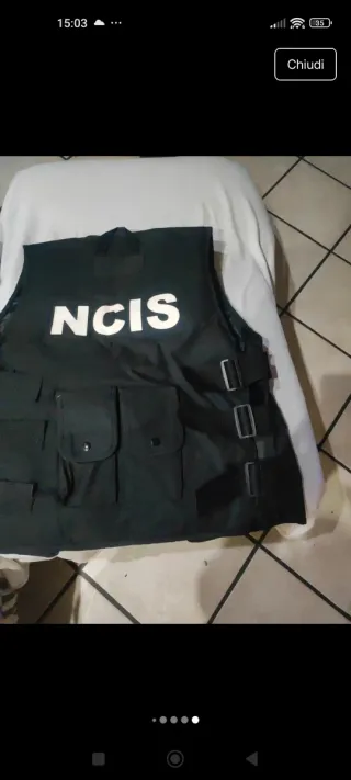 Gilet Cosplay NCIS