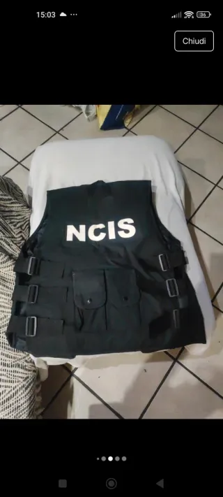 Gilet Cosplay NCIS