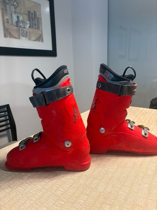 Botes  de ski Salomon Falcon 100 vermelles