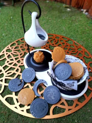 Bruciatore di cera e wax melts al miele