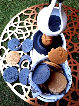 Bruciatore di cera e wax melts al miele