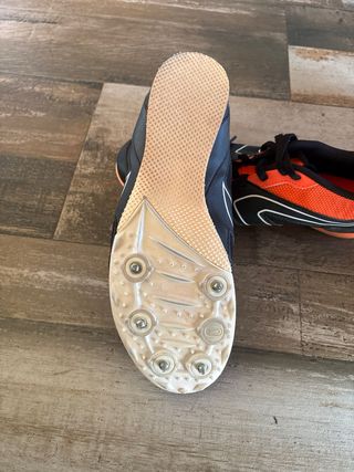 Zapatillas Kalenji Talla 42 Naranja/Negro