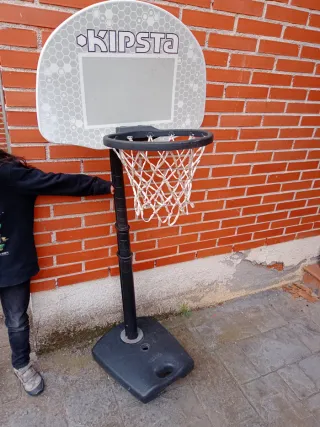 Canasta de baloncesto Kipsta con pie