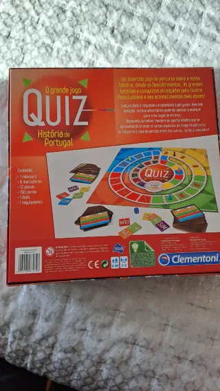 Juego Quiz Historia de Portugal Clementoni