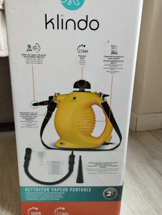 Limpiador a vapor portátil Klindo