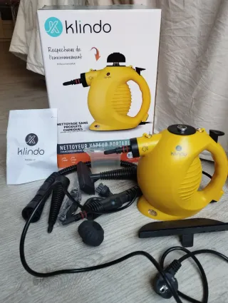 Limpiador a vapor portátil Klindo