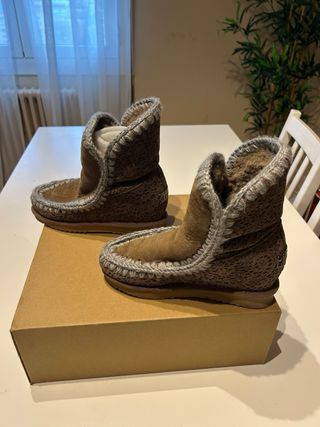 Botas Mou topo rebujada talla 36