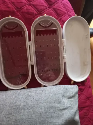 Pendientes Muñecas Bailarinas y Joyero