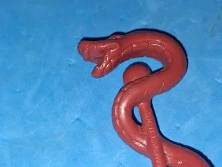 Mattel 1985 Báculo Bastón de Rattlor MOTU