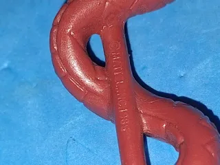 Mattel 1985 Báculo Bastón de Rattlor MOTU