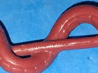 Mattel 1985 Báculo Bastón de Rattlor MOTU