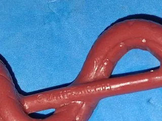 Mattel 1985 Báculo Bastón de Rattlor MOTU