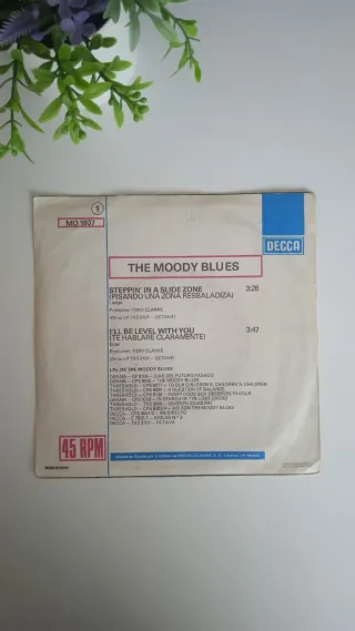 Vinilo The Moody Blues - Pisando una zona resbalad