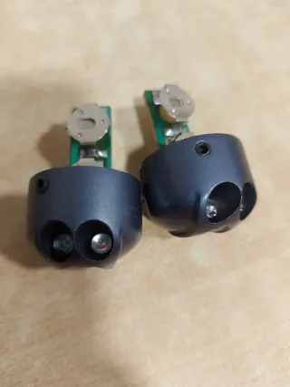 Topes Manillar Bici con luz blanca