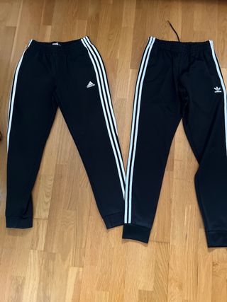 Dos Pantalones Adidas negros