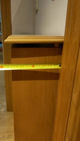 Cubre radiador de madera