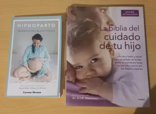 2 libros -Hipnoparto - La biblia del cuidado