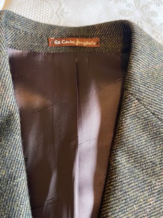 Americana Emidio Tucci Marrón. talla 48