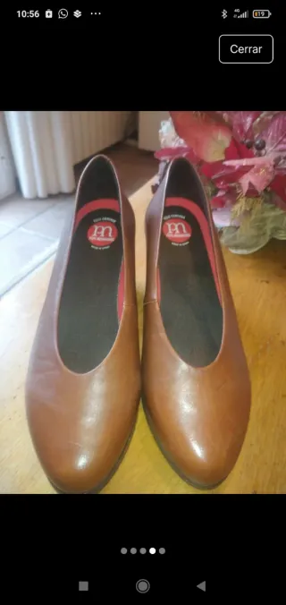 Zapatos Pepe Menargues Piel Camel Talla 38