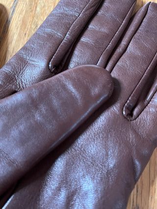 Guantes de Piel Caballero Marrones