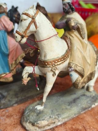Figure dei Re Magi a cavallo