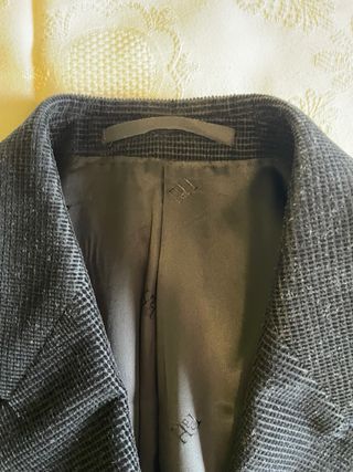 Americana Pedro del Hierro Negra. Talla 48