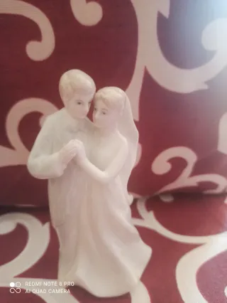 Statuina Sposi Royal Porcellana