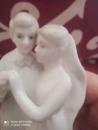 Statuina Sposi Royal Porcellana