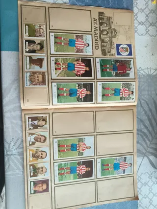 Álbum Cromos Fútbol Campeonatos Nacionales 72