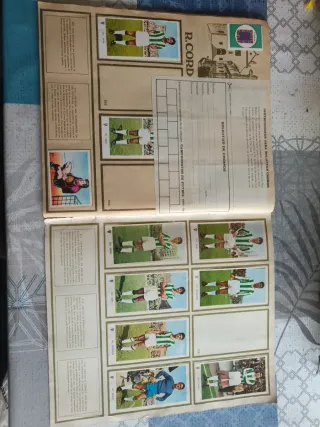 Álbum Cromos Fútbol Campeonatos Nacionales 72