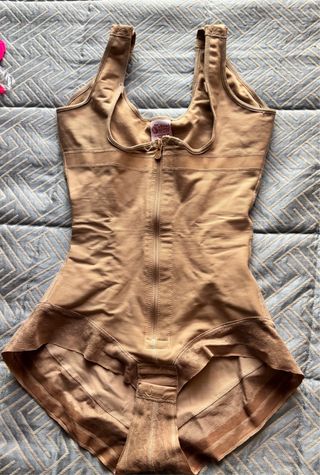 Faja Salomé Colombiana Reductora Beige