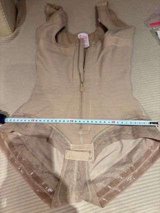 Faja Salomé Colombiana Reductora Beige