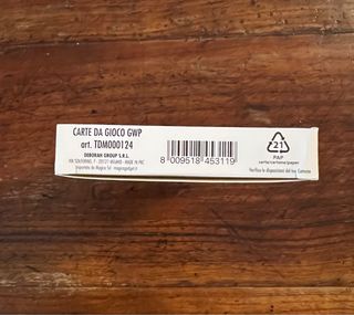 Carte da ramino - Dermolab