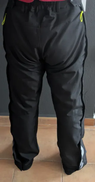 Sobrepantalón de moto negros Rev'IT