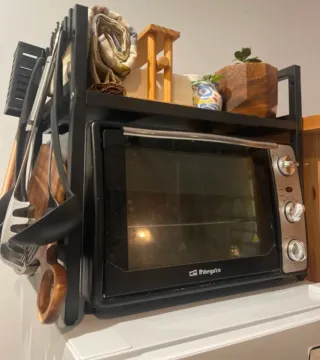 Scaffale da Cucina Microonde Espandibile. Nuovo