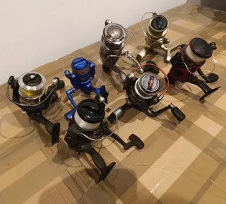 7 Carretes de Pesca.