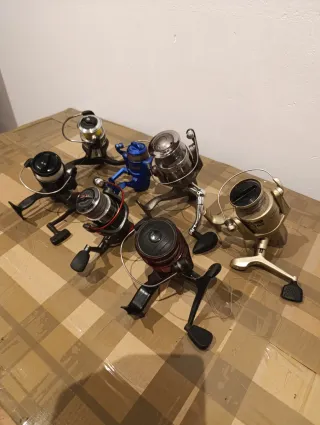 7 Carretes de Pesca.