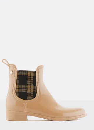 Botas de agua beige