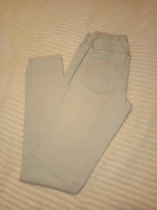 Pantaloni skinny beige Pieces
