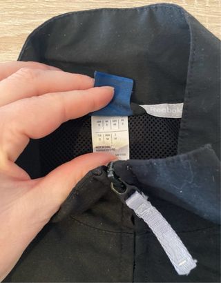 Chándal Reebok Negro y Blanco