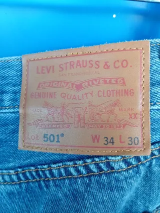 Vaqueros Levi's Azules Talla M.