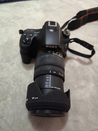 Cámara Sony Alpha a58 Negra