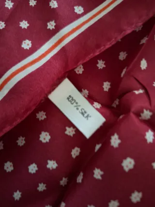 Foulard Jacob Cohen pois rossi bianchi