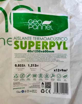 Panel Aislante Termo Acústico